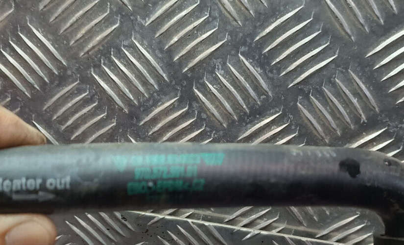 Porsche Panamera 970 Külhwasser Wasserschlauche Wasserrohr ORIGINAL gebraucht - 97057258101