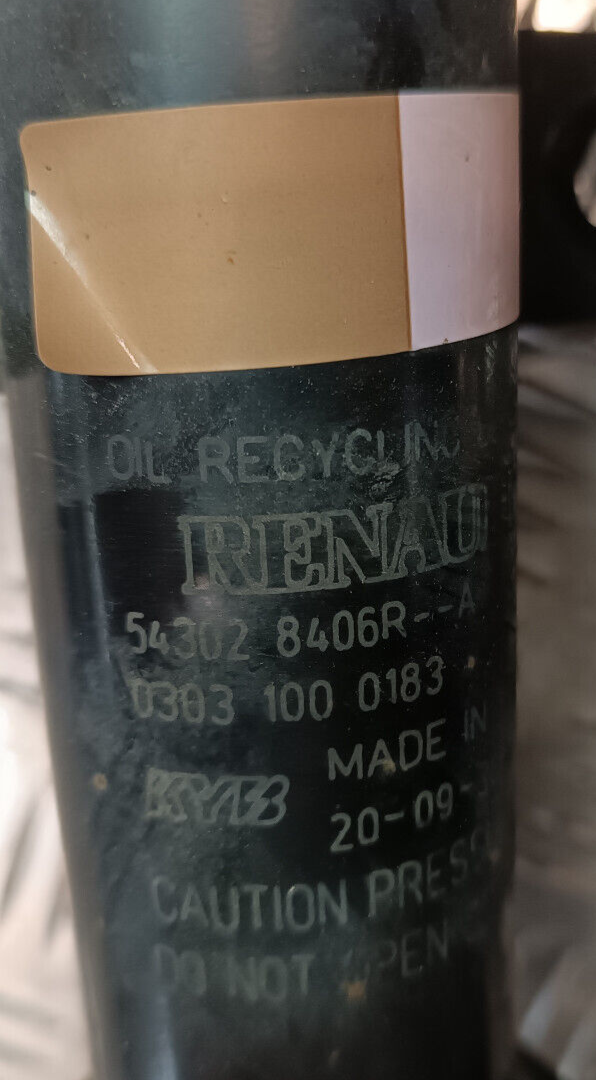 Renault Zoe 2022 Stoßdämpfer Federbein Vorne Links 54302 8406R ORIGINAL gebraucht - 543028406R