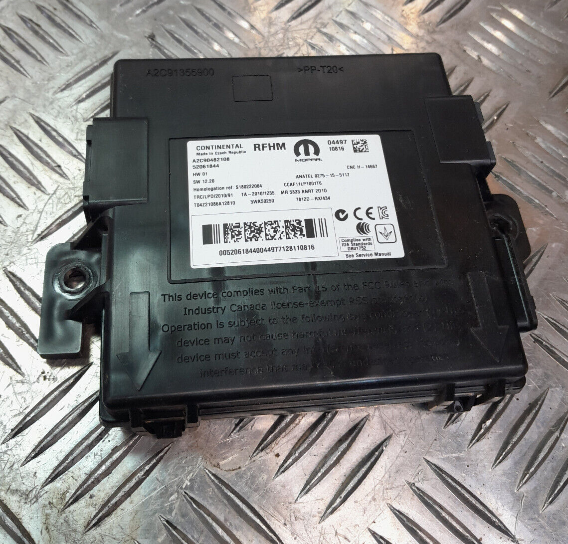 Jeep Renegade 1.6 Mjet Steuergerät Antennemodul Ecu Continental ORIGINAL gebraucht - 52061844
