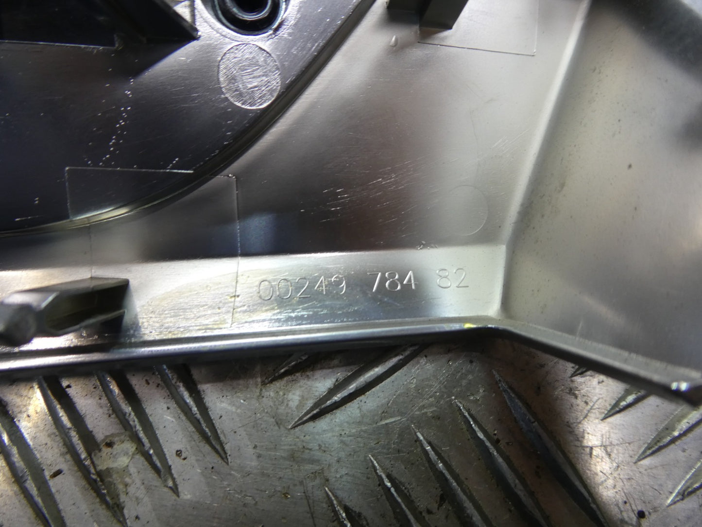 Porsche Panamera 970 Zierleiste Dekorleiste Klavierlack Tür V.L. ORIGINAL gebraucht - 0024978482