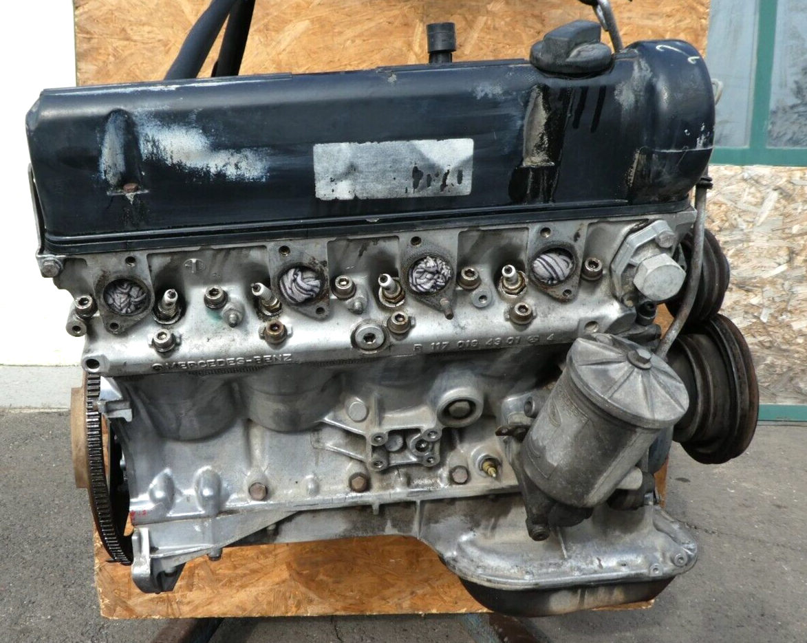 Mercedes-Benz C126 W126 SEC 500 V8 Motor ohne Anbauteile M117 117965 223-265 PS