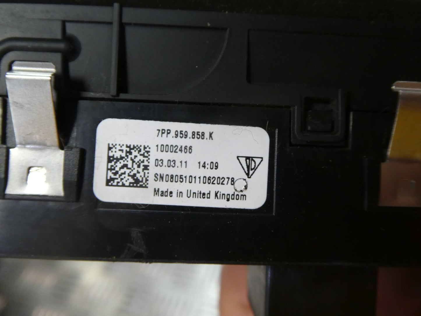 Porsche Cayenne 92A Vorne Links 7PP959858K ORIGINAL gebraucht - Fensterheberschalter