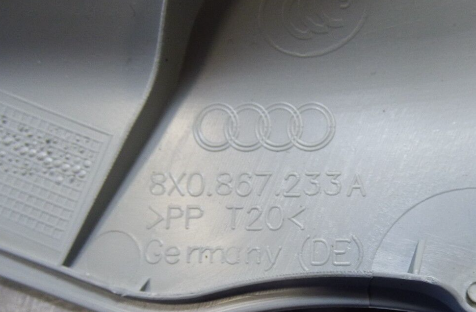 Audi A1 8X A Säule Verkleidung Säule Abdeckung 8X0867233A