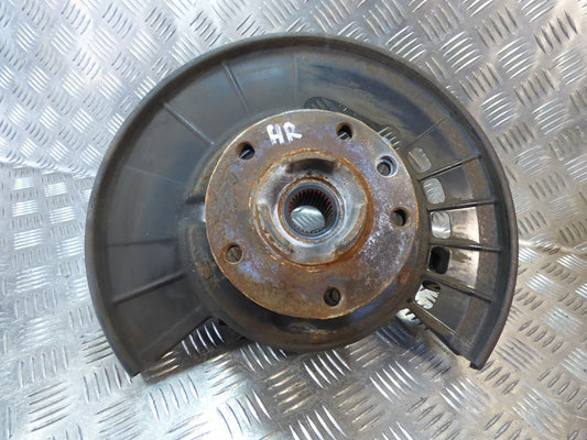 Porsche Cayenne II 92A hinten rechts 7P0609404D 7P0505436A ORIGINAL gebraucht - Achsschenkel