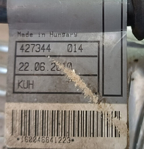 Porsche PANAMERA 970 ABS Kabelbaum Abssensor 427344 014 ORIGINAL gebraucht - 97061273800