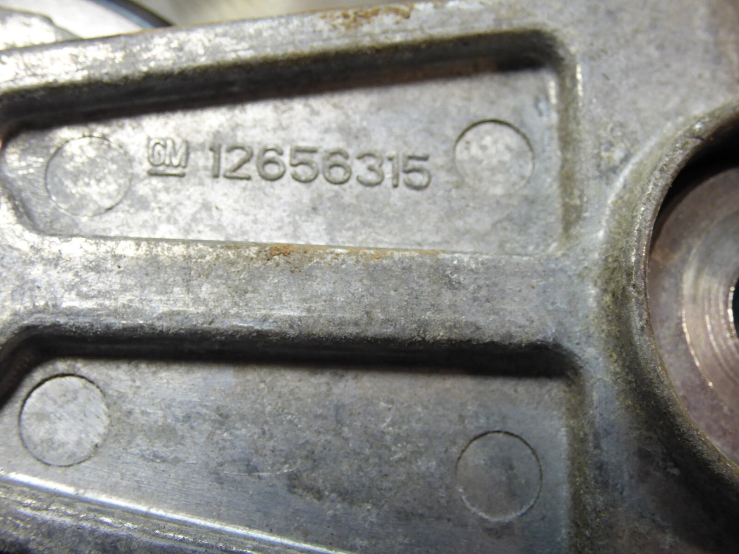 OPEL ASTRA K 1.4 Turbo Riemenspanner Spanner Spannrolle GM ORIGINAL gebraucht - 12656315
