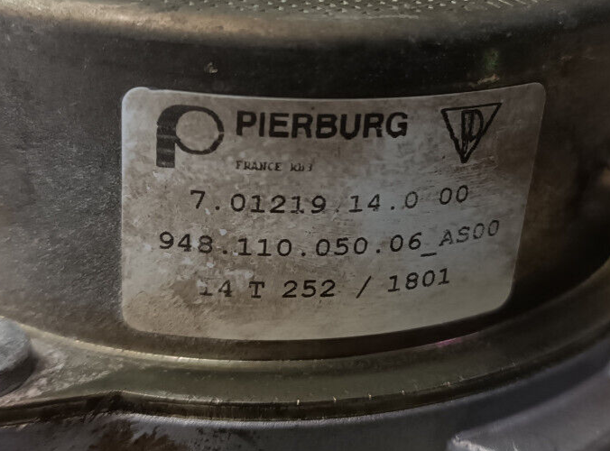 Porsche PANAMERA 970 3.6 V6 Vakuumpumpe Unterdruckpumpe 948110050 ORIGINAL gebraucht - 701219140