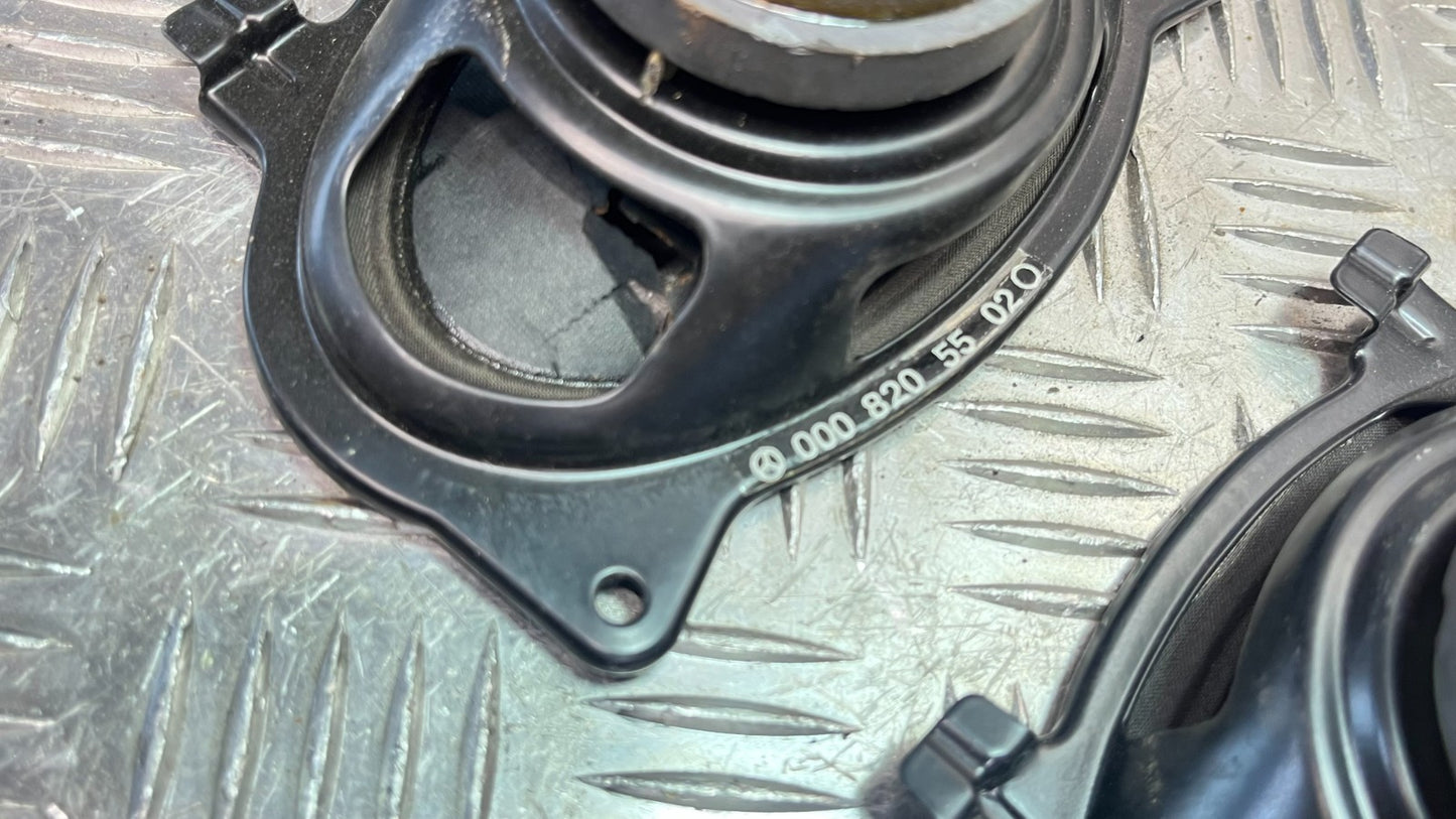 Mercedes-Benz C126 W126 Lautsprecher vorne 3 stück gerissene Membran ORIGINAL gebraucht - 0008205502