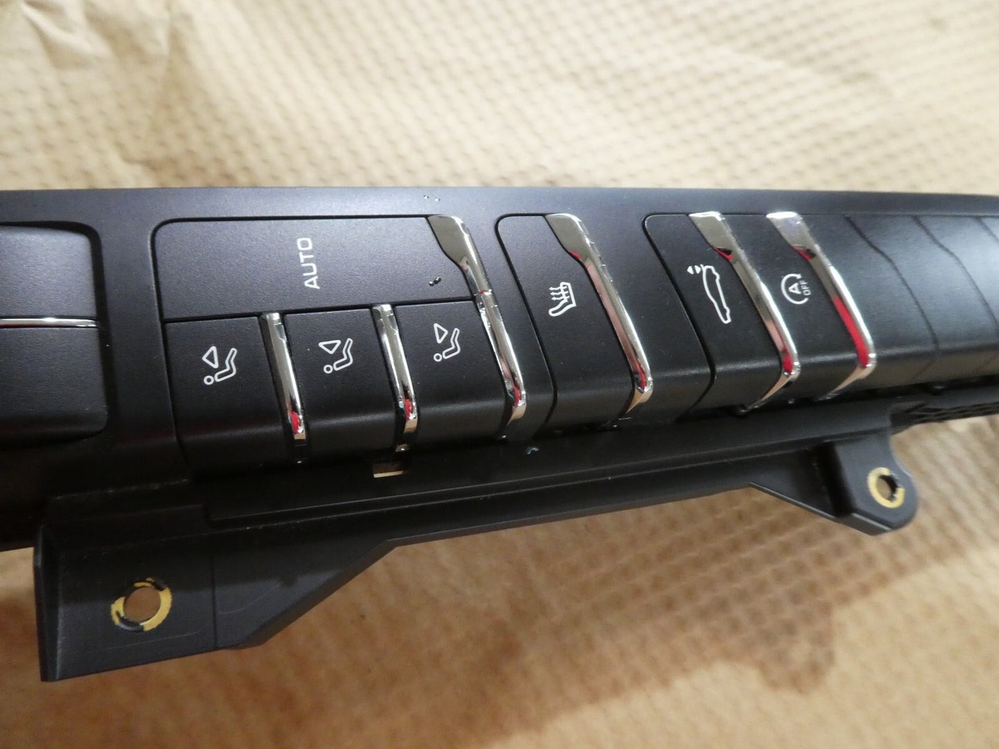 Porsche Panamer 970 Klimabedieneinheit Klima Mittelkonsole DML recht ORIGINAL gebraucht - 97061347002