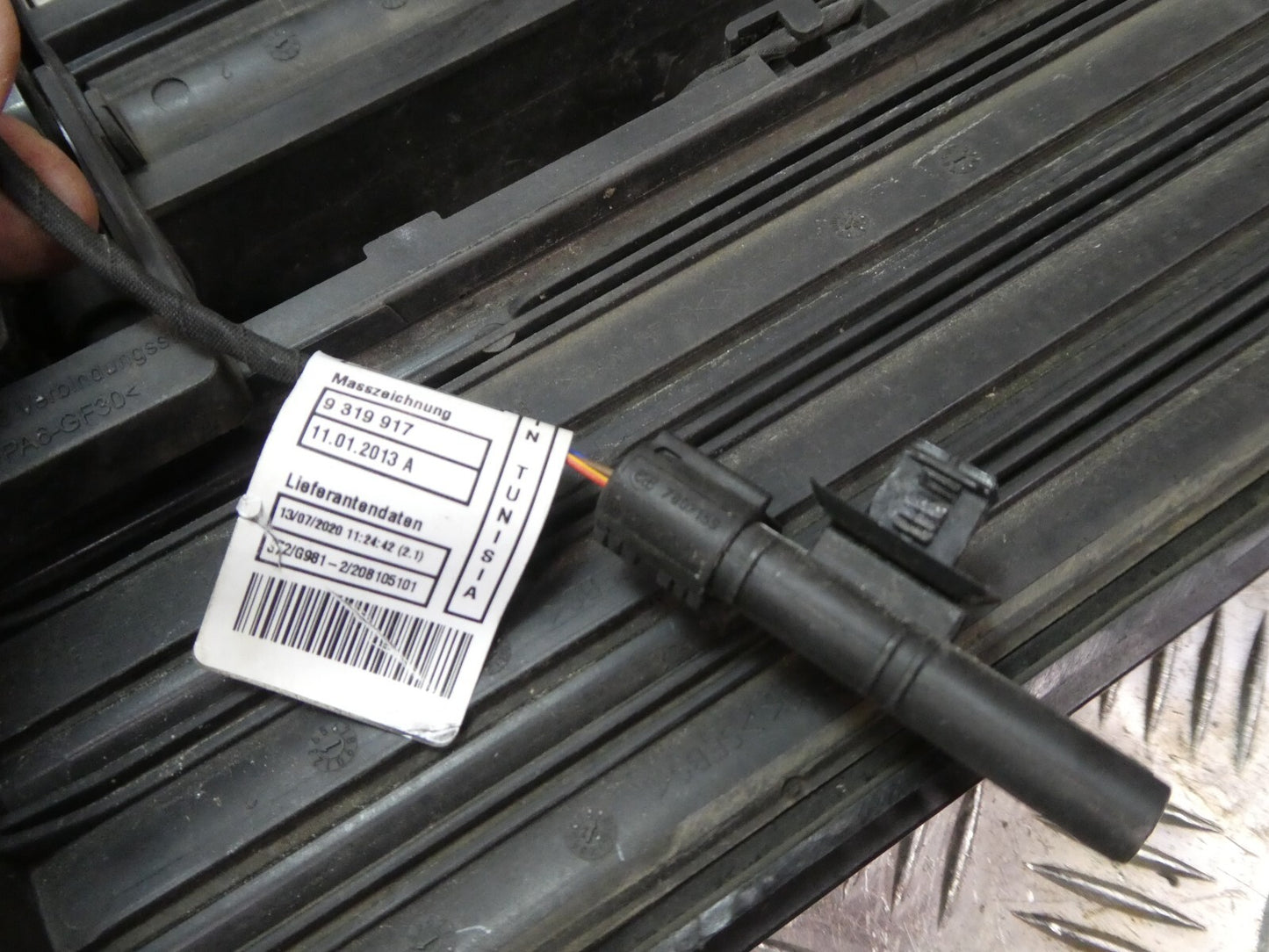 Mini Cooper F55 F56 Luftsteuerung Gitter Verteiler Luft vorne ORIGINAL gebraucht - 733909608