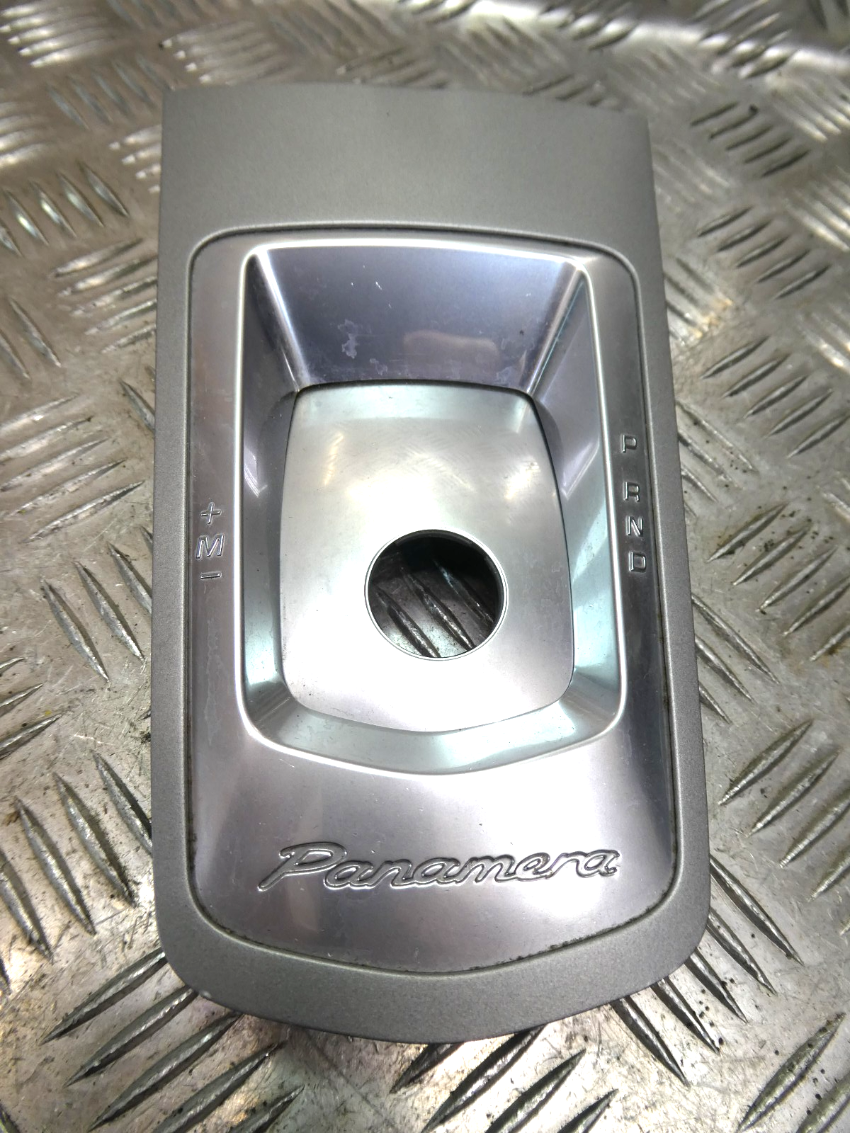 Porsche Panamera S 970 Abdeckung Blende PDK Wählhebel Schaltkulisse ORIGINAL gebraucht - 97055316100