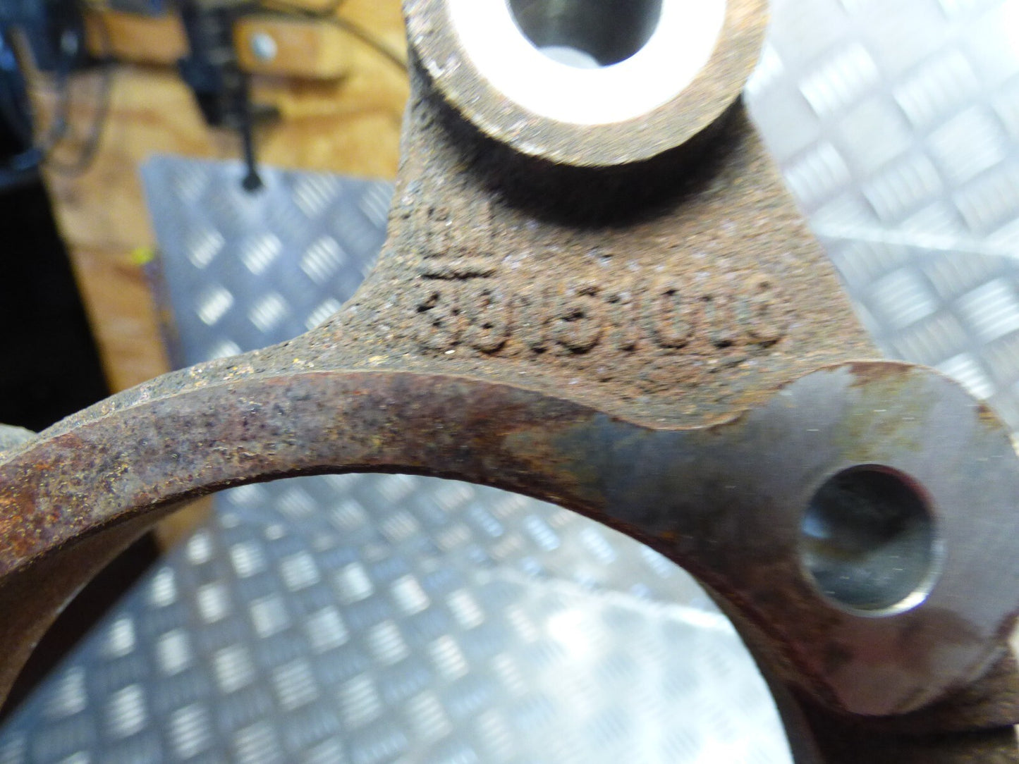 OPEL ASTRA K 1.4 ORIGINAL Platte für Achse Verbreiterung hinten rechts gebraucht - 39151016