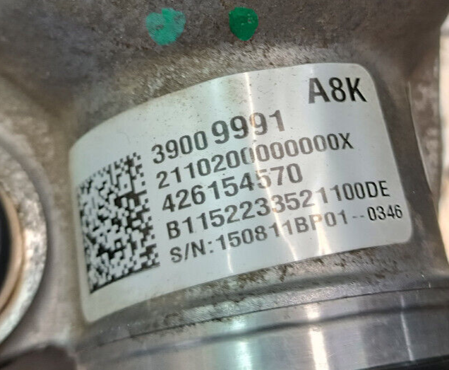 OPEL ASTRA K 1.4 Turbo Lenkgetriebe GM 4151913232A A8K ORIGINAL gebraucht - 39009991