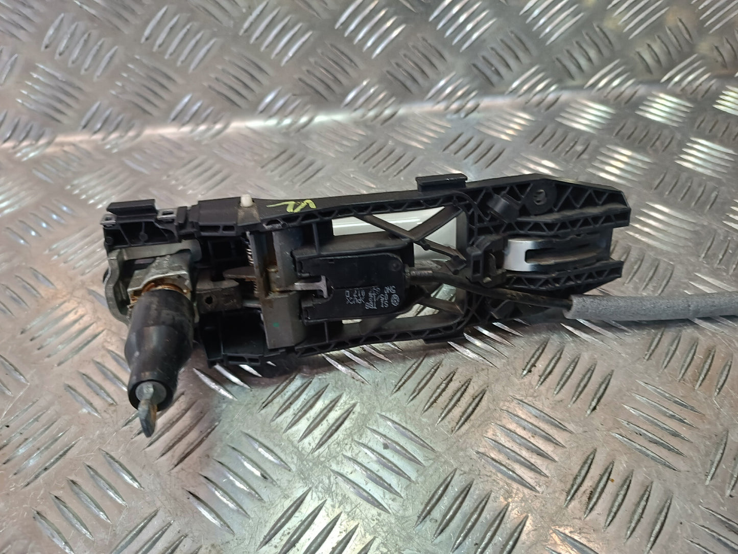 Porsche Cayenne S 92A Vorne Links Türgriff Türöffner 5N0839885H ORIGINAL gebraucht - 5N0837017D