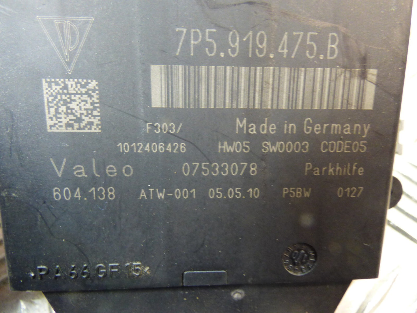 Porsche Cayenne 92A 3.0 S Hybrid PDC Steuergerät Modul 7P5919475B ORIGINAL gebraucht - Einparkhilfe