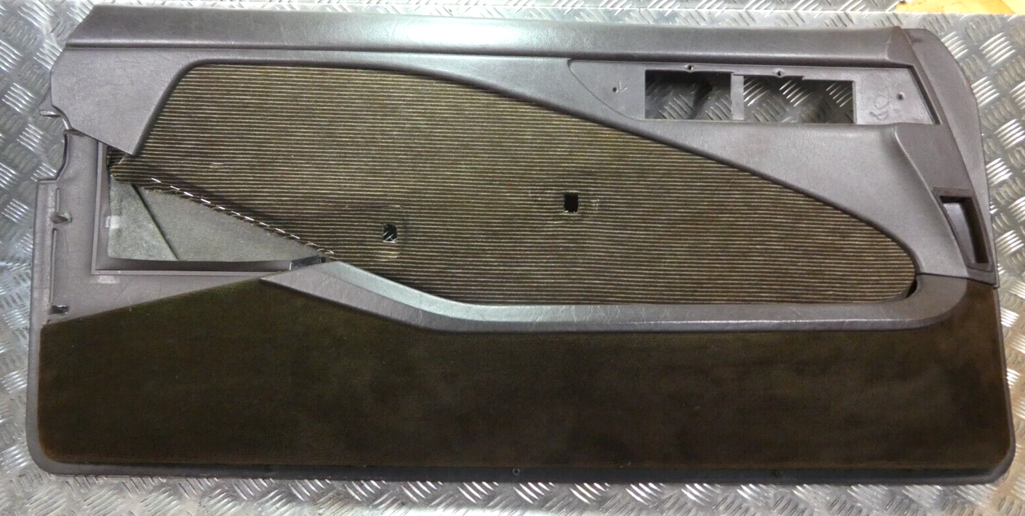 C126 W126 Coupe SEC Türverkleidung Türpappe Links beraun ORIGINAL gebraucht - Mercedes