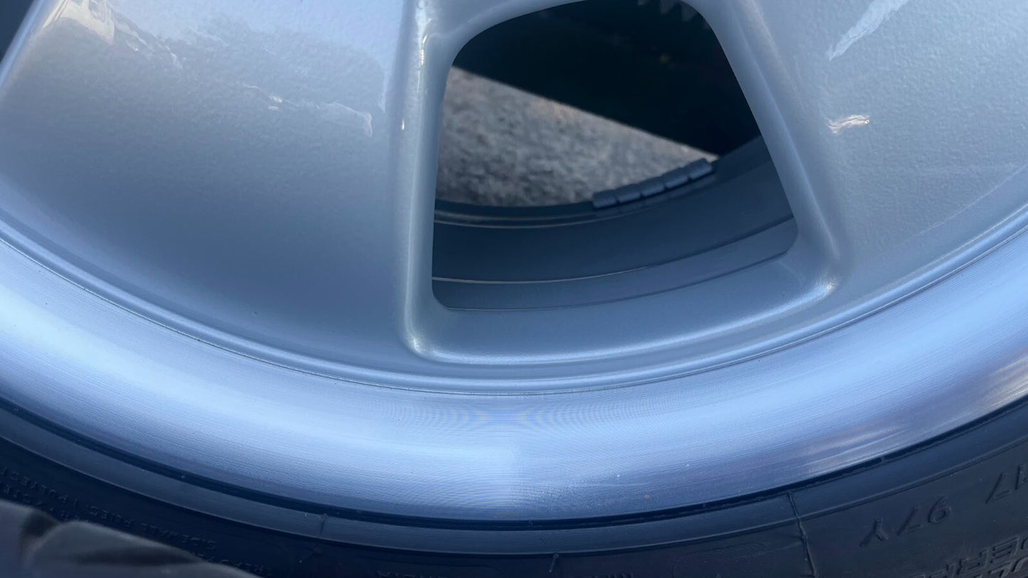 4 x ORIGINAL MERCEDES-BENZ SL R129 ALBALI ALUFELGEN mit Sommereifen gebraucht - 1294011202