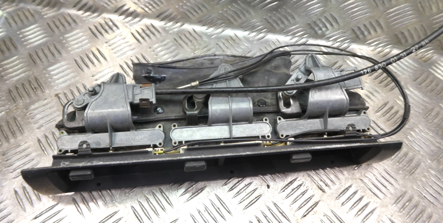 Mercedes-Benz W126 C126 Lüftungs Luft Dusche Düse Mitte Gitter Klima Regler