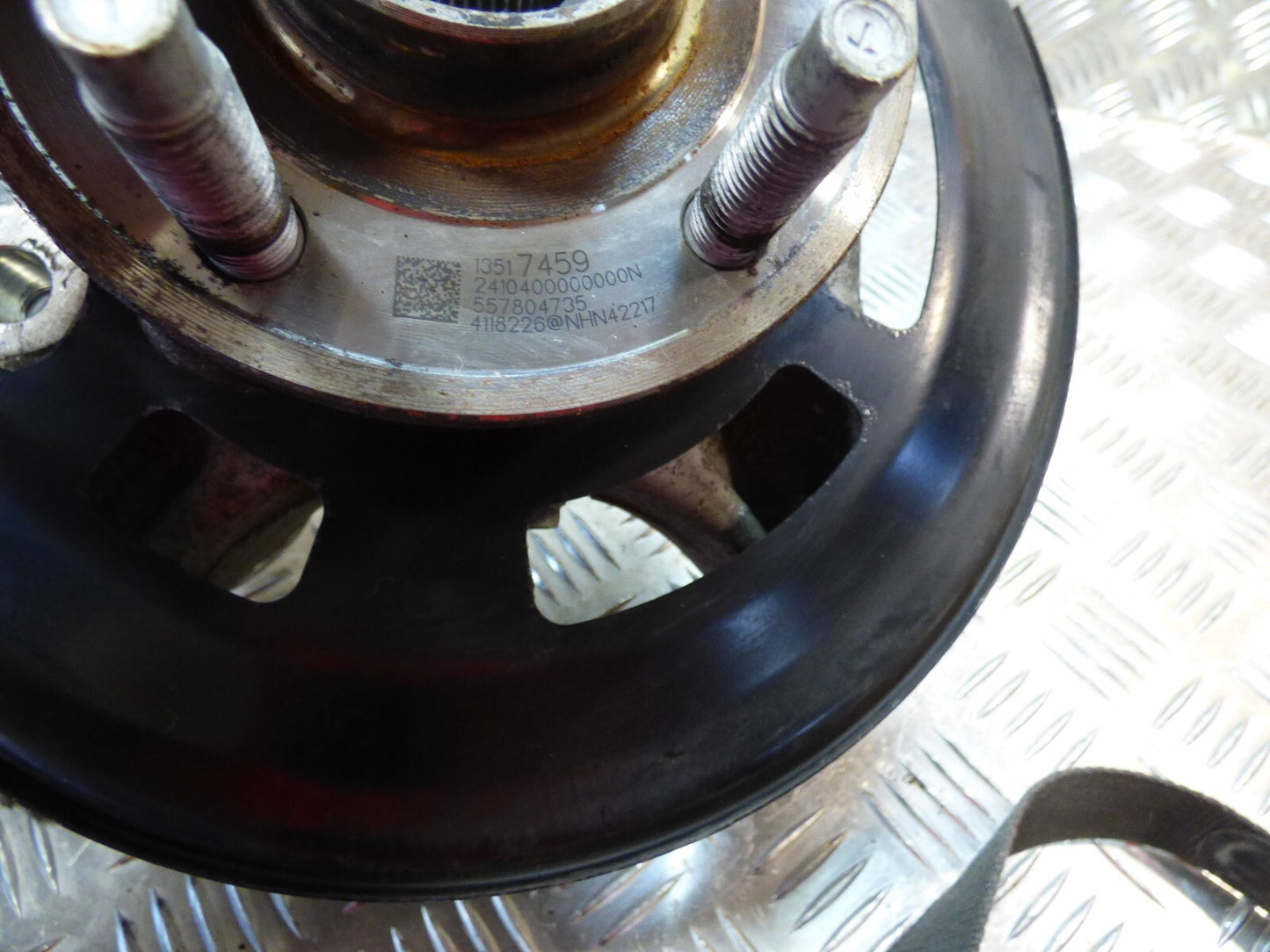OPEL ASTRA K GM Achsschenkel mit Radlager vorne rechts ORIGINAL gebraucht - 39030300