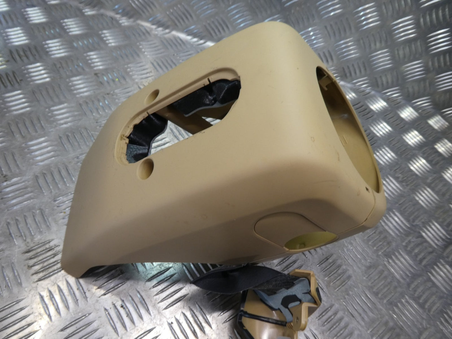 Porsche Panamera 970 Verkleidung Lenksäule Luxorbeige ORIGINAL gebraucht - 97055247300
