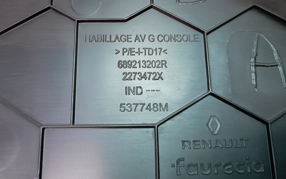 Renault Zoe 2022 Original Instreumen Verkleidung 2273472X 537748M gebraucht - 689213202R