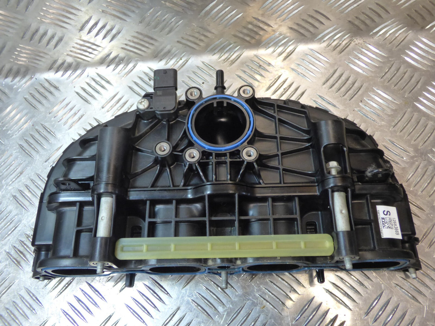 OPEL ASTRA K 1.4 Turbo GM Ansaugkrümmer Ansaugbrücke 59Tkm ORIGINAL gebraucht - 12683669