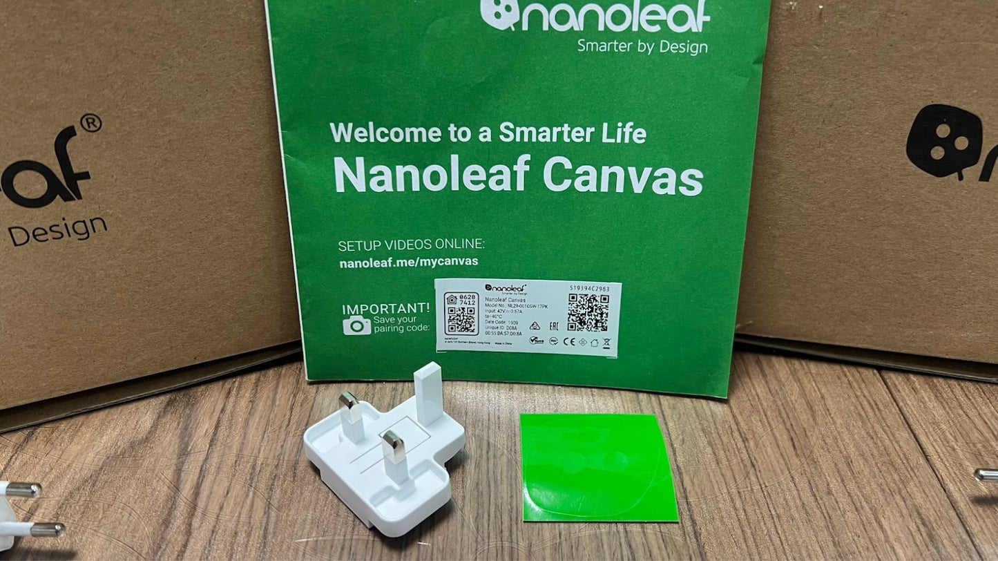 Canvas 29-teiliges Set quadratische LED-Lichtpaneele ORIGINAL gebraucht - Nanoleaf
