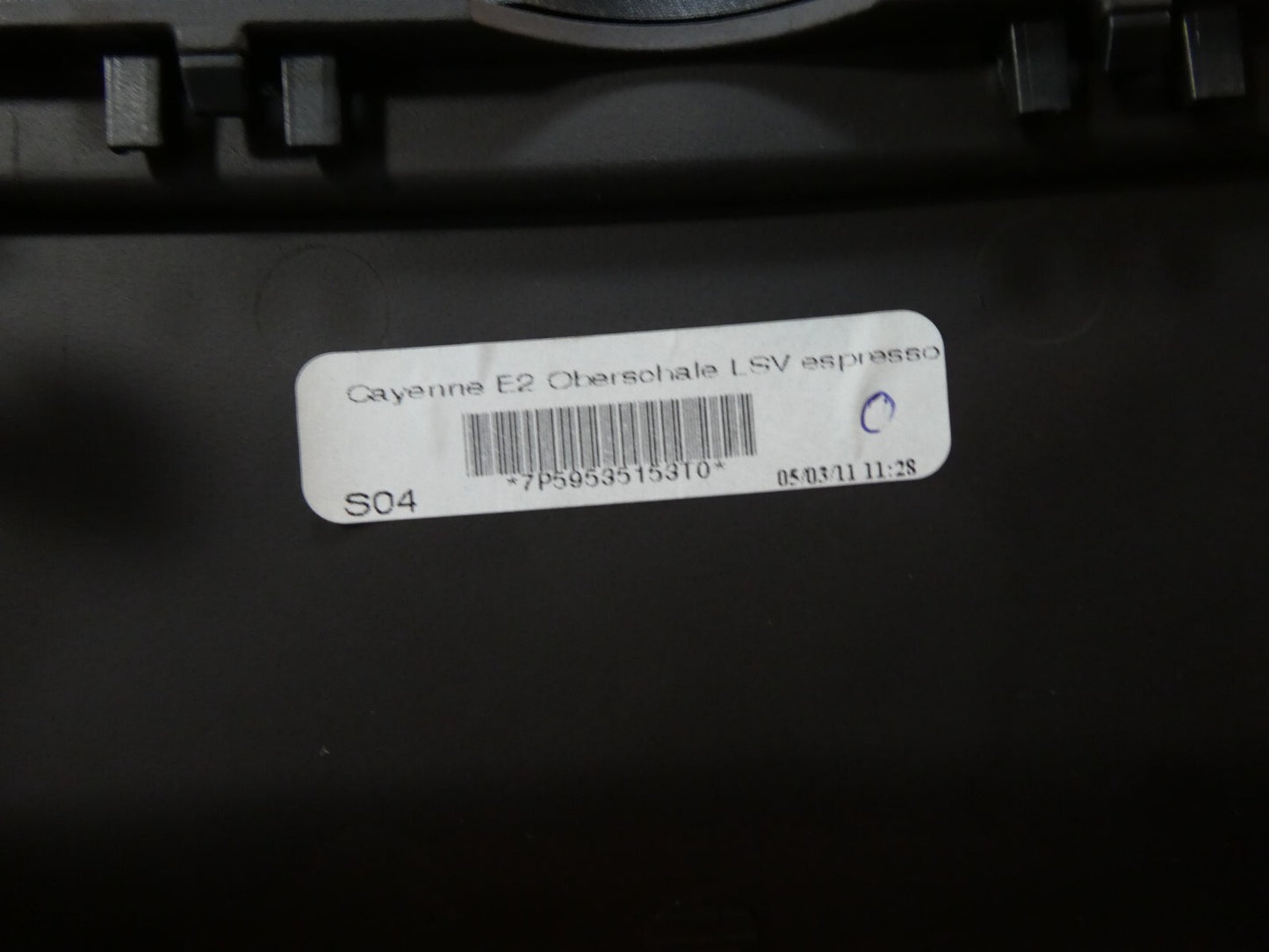 Porsche Cayenne 92A Lenksäulenverkleidung Lenksäule 7P5953515 ORIGINAL gebraucht - Verkleidung