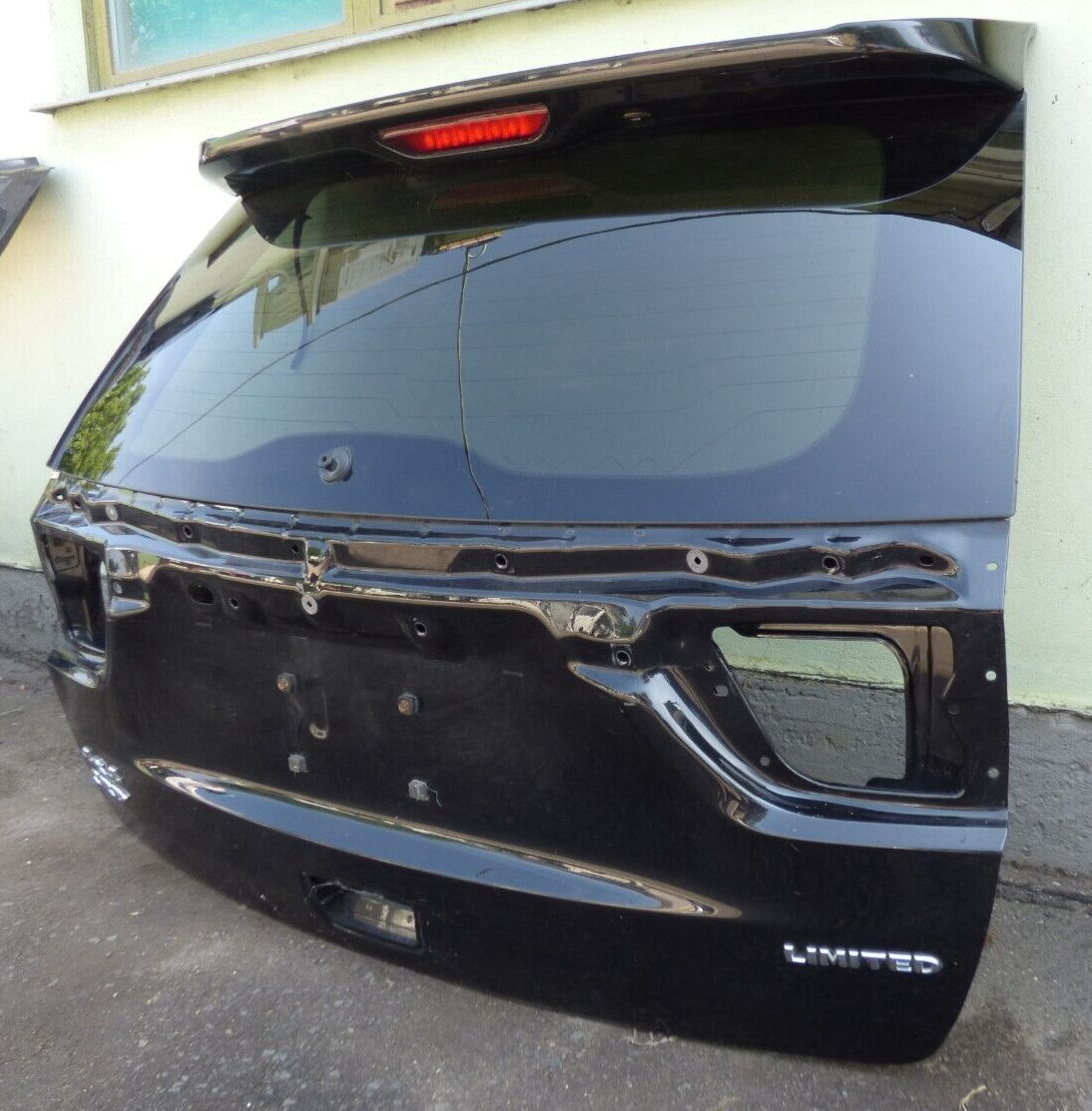 Original Jeep Grand Cherokee IV WK2  2013 gebraucht - 2018 Heckklappe mit Glass in Schwarz