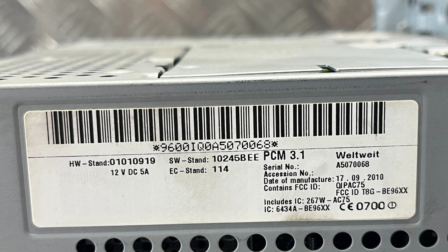 Porsche Panamer 970 PCM 3.1 Navi Radio Multimedia display 7PP919193R ORIGINAL gebraucht - Navigation
