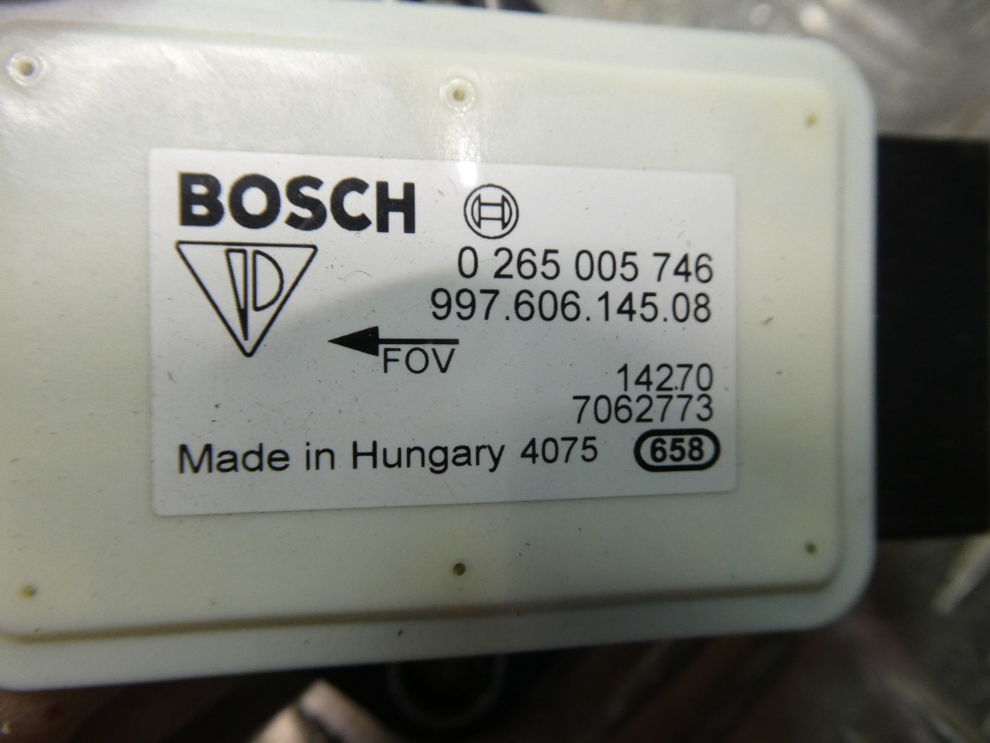 Porsche Panamera 970 Drehraten Sensor Beschleunigungssensor ORIGINAL gebraucht - 99760614508