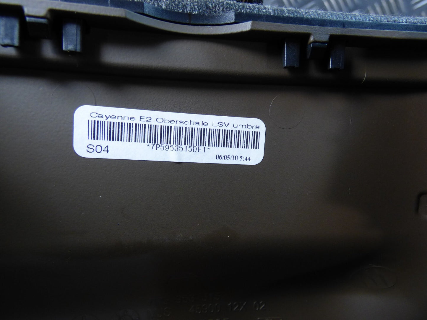 Porsche Cayenne 92A Lenksäulenverkleidung Tacho Armaturenbrett UMBRA ORIGINAL gebraucht - Verkleidung
