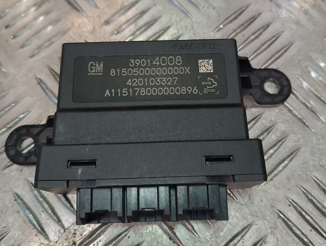 OPEL ASTRA K 1.4 Turbo PDC Einparkhilfe Parktronic Steuergerät GM ORIGINAL gebraucht - 39014008