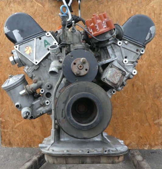 Mercedes-Benz C126 W126 500 V8 Motor ohne Anbauteile M117 _ 117963 ORIGINAL gebraucht - 140000 km