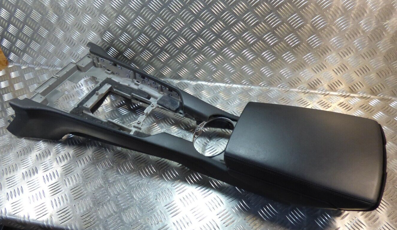 Porsche Panamera 970 Armlehne Mittelkonsole Vorne Schwarz Leder A11 ORIGINAL gebraucht - 97055311100