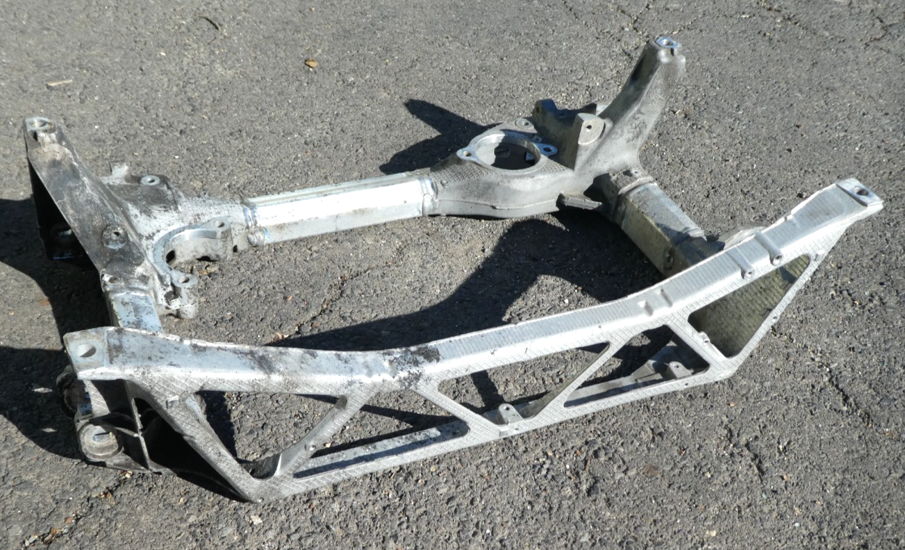 Porsche Panamera 970 Hilfsrahmen vorne Vorderachsträger Achsträger ORIGINAL gebraucht - 97034110109