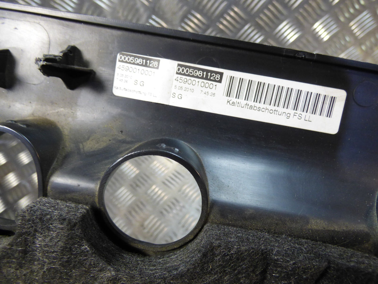 Porsche Cayenne 92A Armaturenbrett Fußraum Links 7P5815173B ORIGINAL gebraucht - Verkleidung