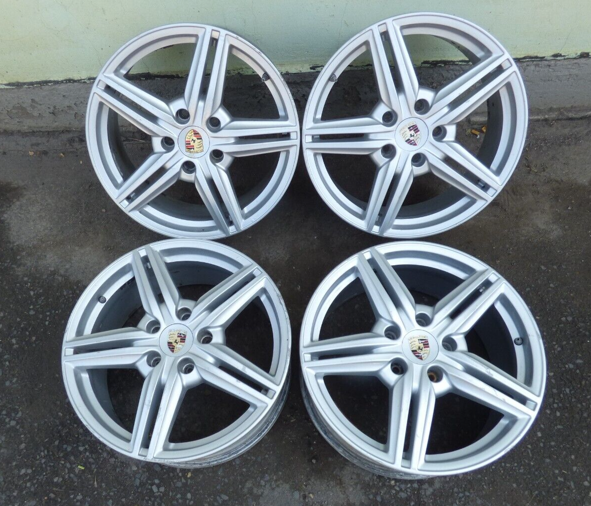 Porsche Cayenne II 92A 2012 Alufelgen Satz Felgen 19" Zoll 7P5601025E gebraucht - Original