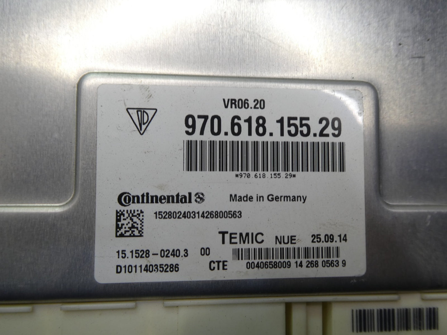 Porsche Panamera 970 2015 Luftfederung Steuergerät ORIGINAL gebraucht - 97061815529
