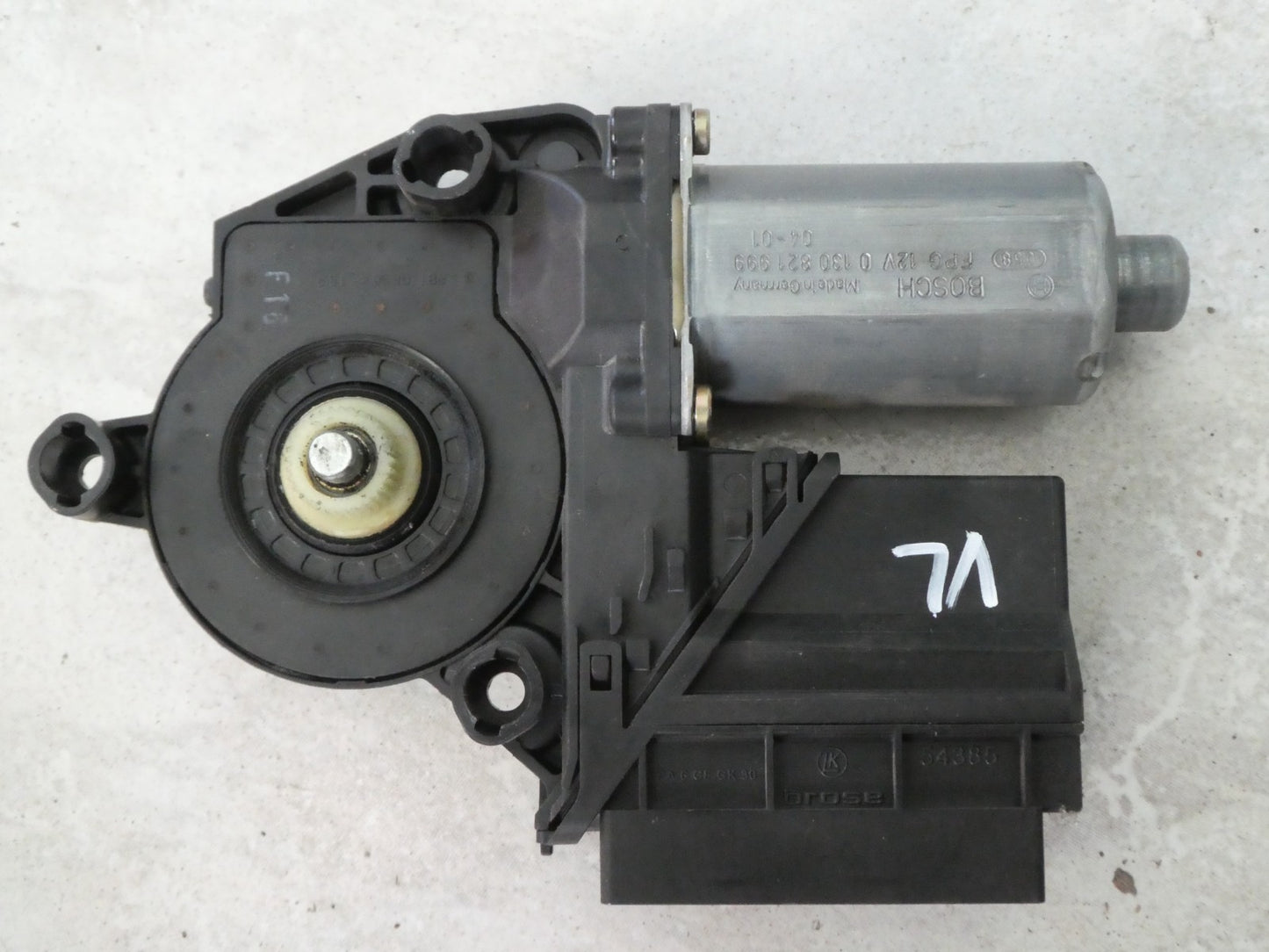 VW T5 MULTIVAN 2003-2016 Fensterhebermotor Tür Vorne Links 7H1959801 ORIGINAL gebraucht - Transporter