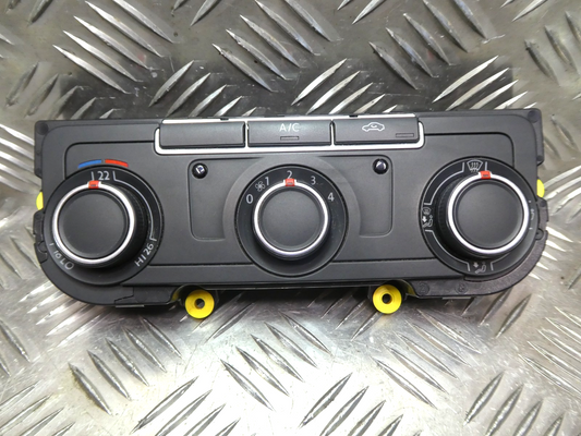VW T5 FL T6 Klimabedienteil Heizung Schalter _ 7E0907047T ZJU ORIGINAL gebraucht - Transporter