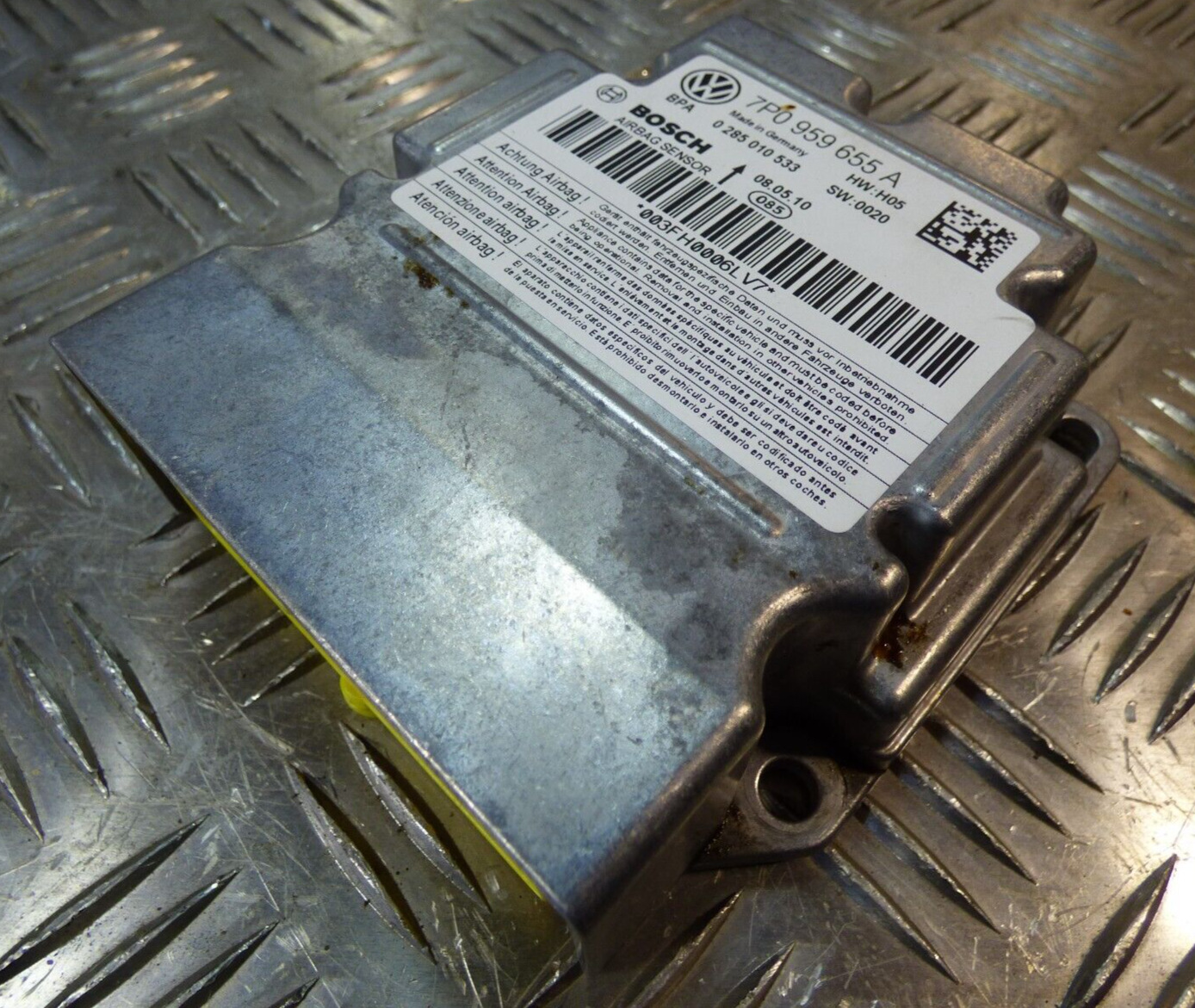 Porsche Cayenne 92A 3.0 S Airbagsteuergerät Airbag Module ORIGINAL gebraucht - 7P0959655A