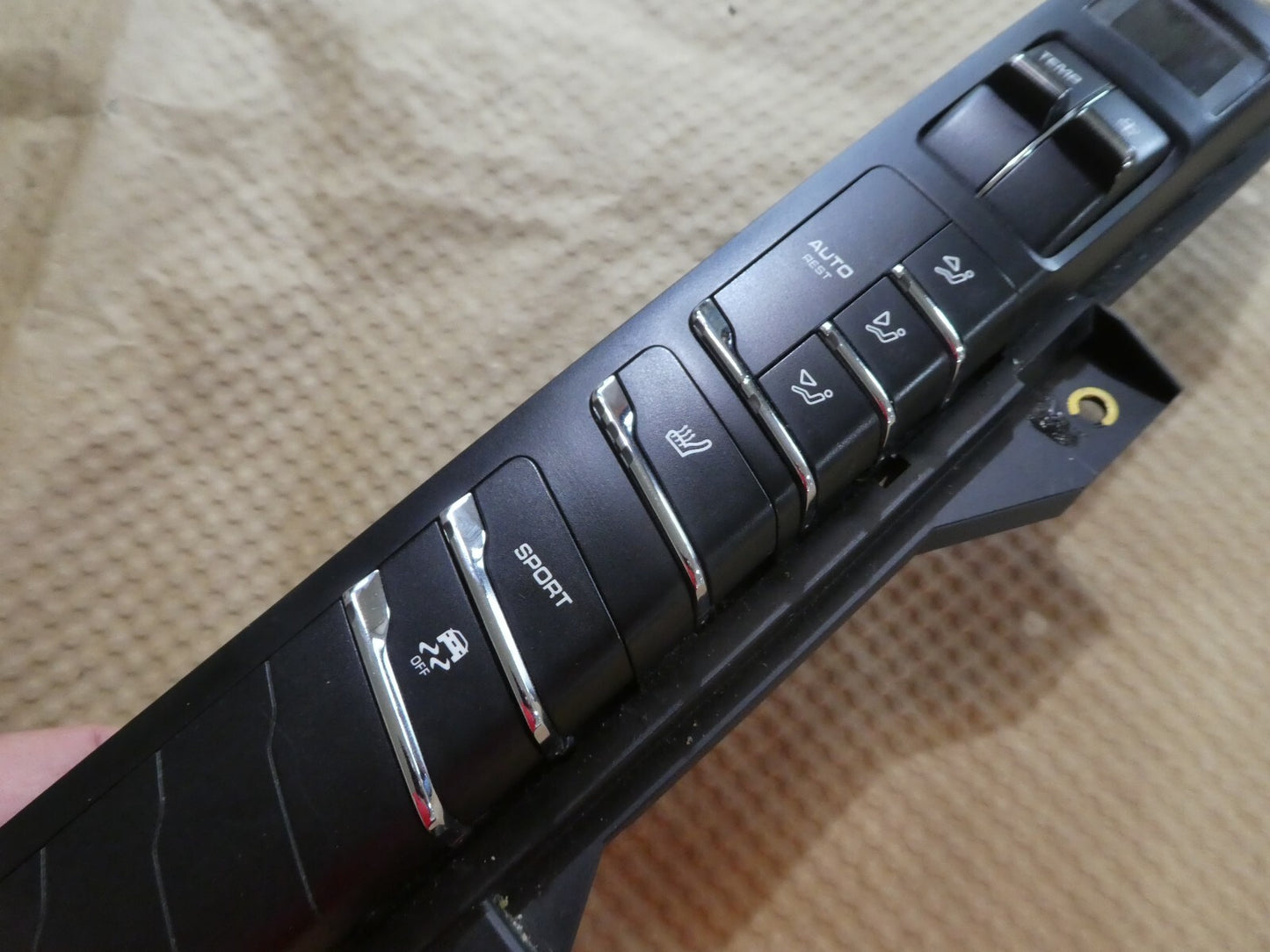 Porsche Panamer 970 Klimabedieneinheit Klima Mittelkonsole DML links ORIGINAL gebraucht - 97061342702