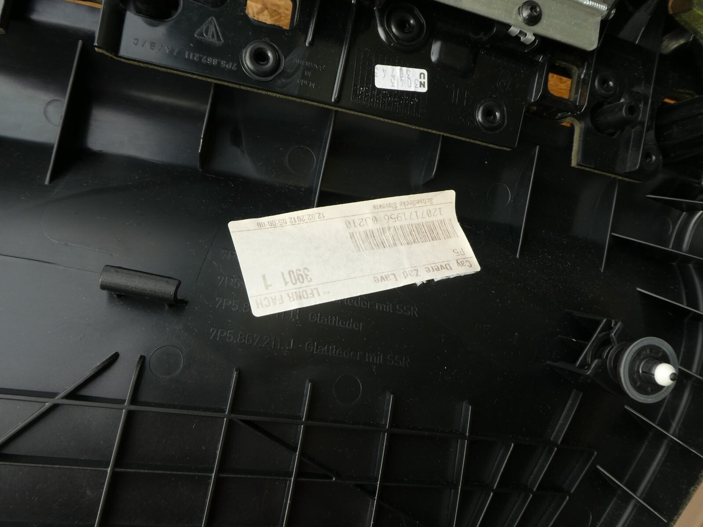 Porsche Cayenne 92A Türverkleidung Hinten Links + Rolo Umbra Tartufo ORIGINAL gebraucht - 7P5867211