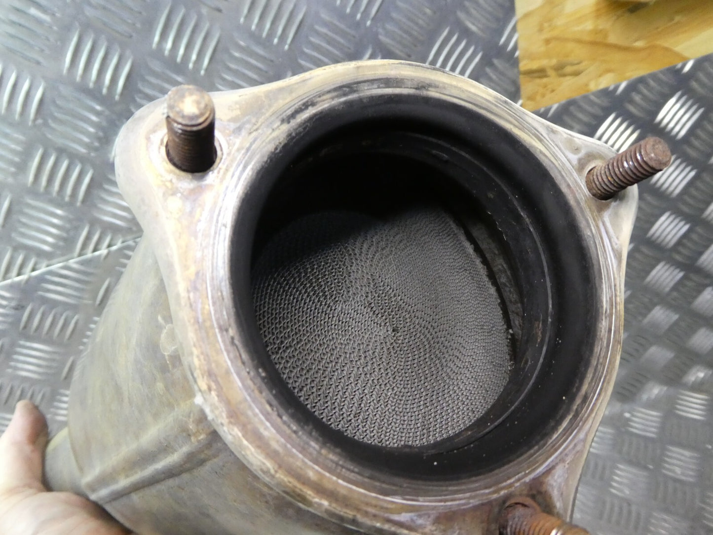 Porsche Cayenne S 92A 4.8 Rechts 7P5131705A 7P5254450 ORIGINAL gebraucht - Katalysator