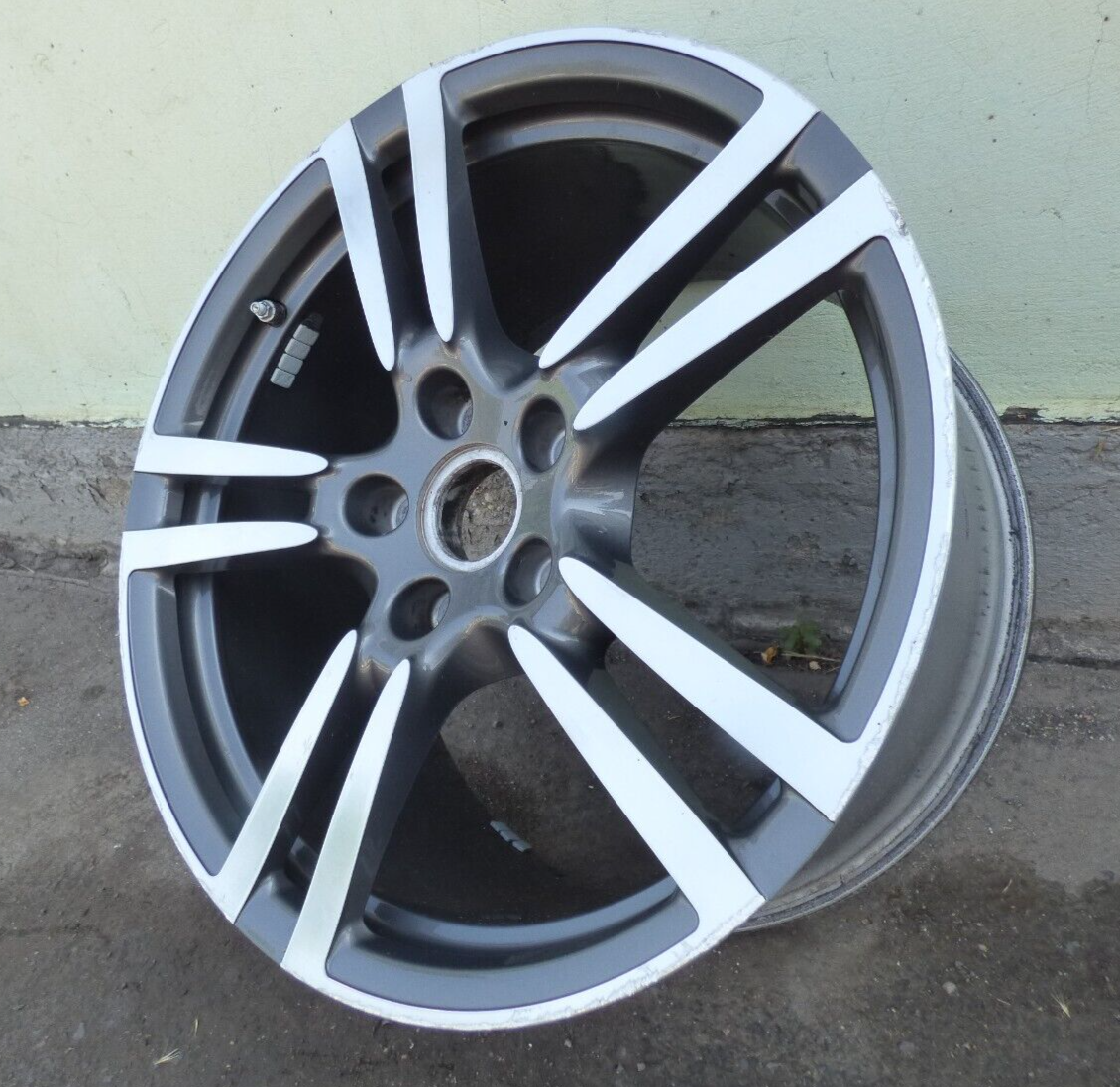 1 stück Porsche Panamera 970 20" TURBO alufelgen 11x20 ET68 ORIGINAL gebraucht - 97036219201