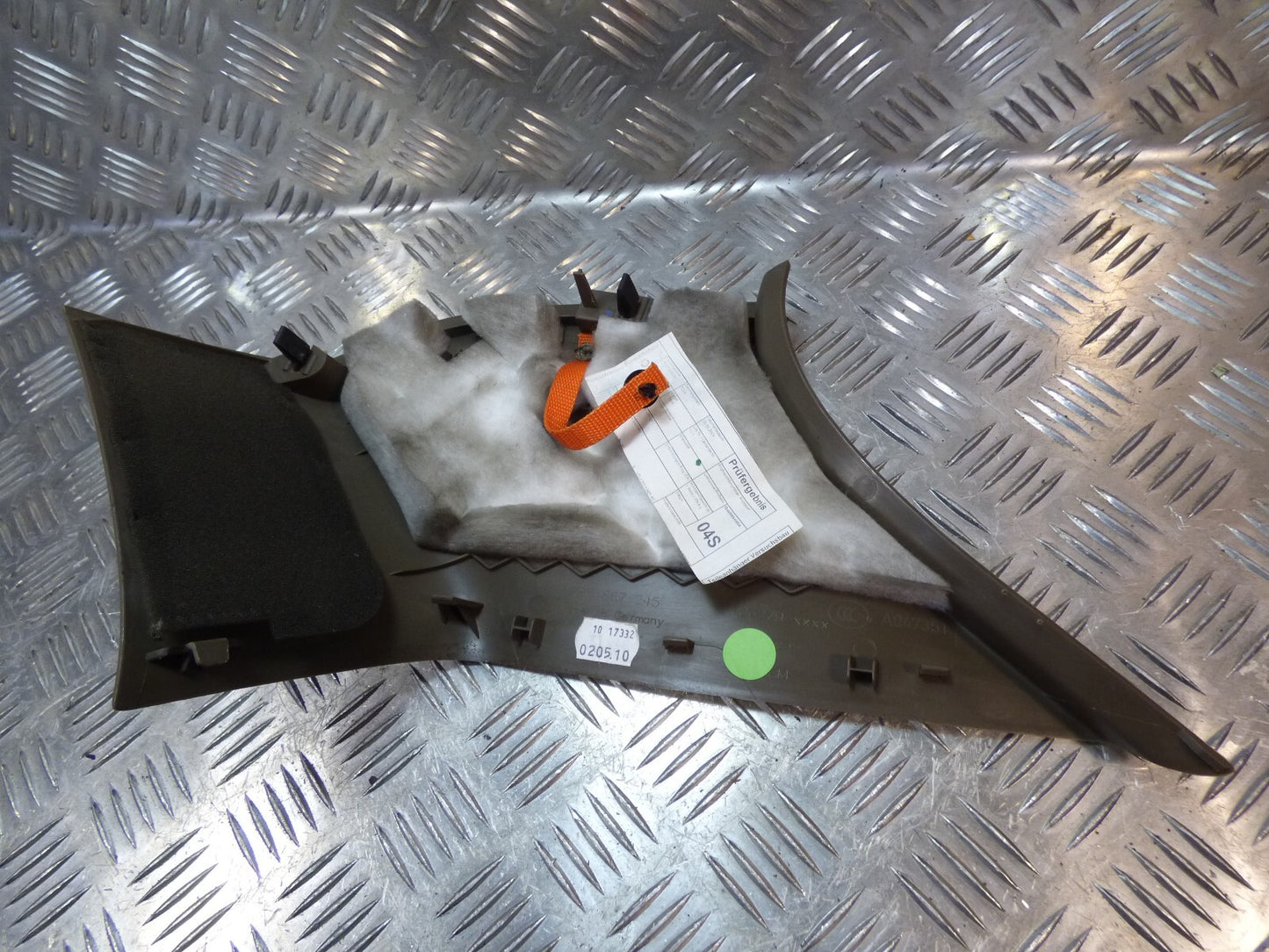 Porsche Cayenne 92A D-Säule hinten links Abdeckung 7P5867245 UMBRA ORIGINAL gebraucht - Verkleidung