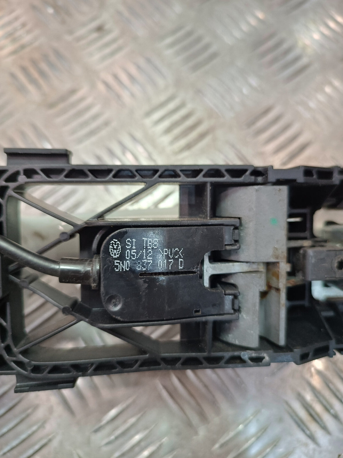 Porsche Cayenne S 92A Vorne Links Türgriff Türöffner 5N0839885H ORIGINAL gebraucht - 5N0837017D