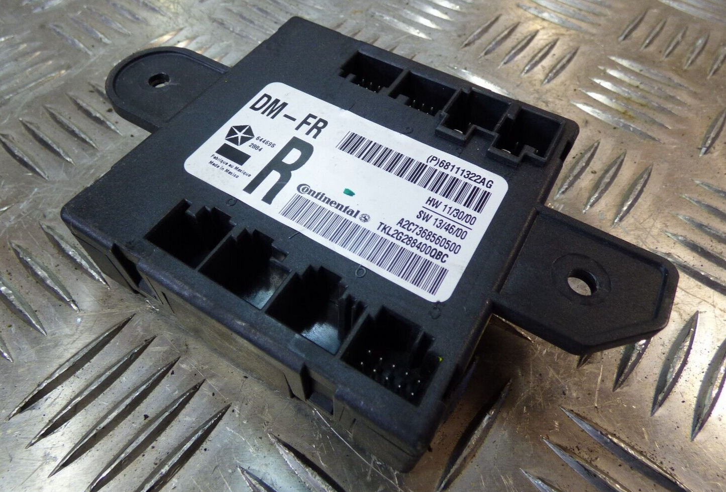 Jeep Cherokee KL 2015 Steuergerät Türsteuergerät Vorne Rechts ORIGINAL gebraucht - 68111322AG