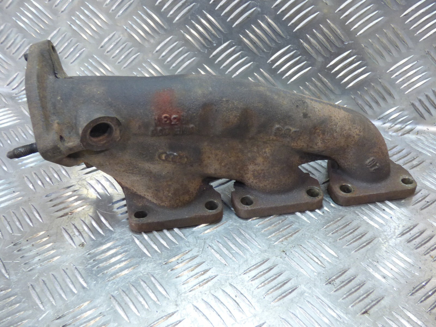 Porsche Cayenne 3.0 Hybrid 92A Abgaskrümmer Links ORIGINAL gebraucht - 06E253033N